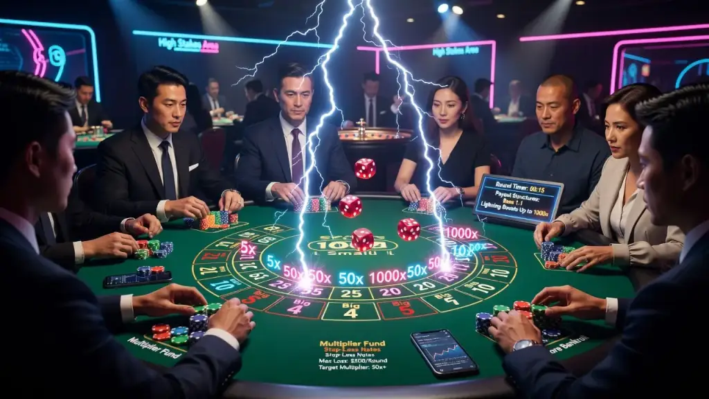 Lightning Sic Bo Strategy: Betting Systems for Lightning Rounds, High Win Rates, and Bankroll Management
