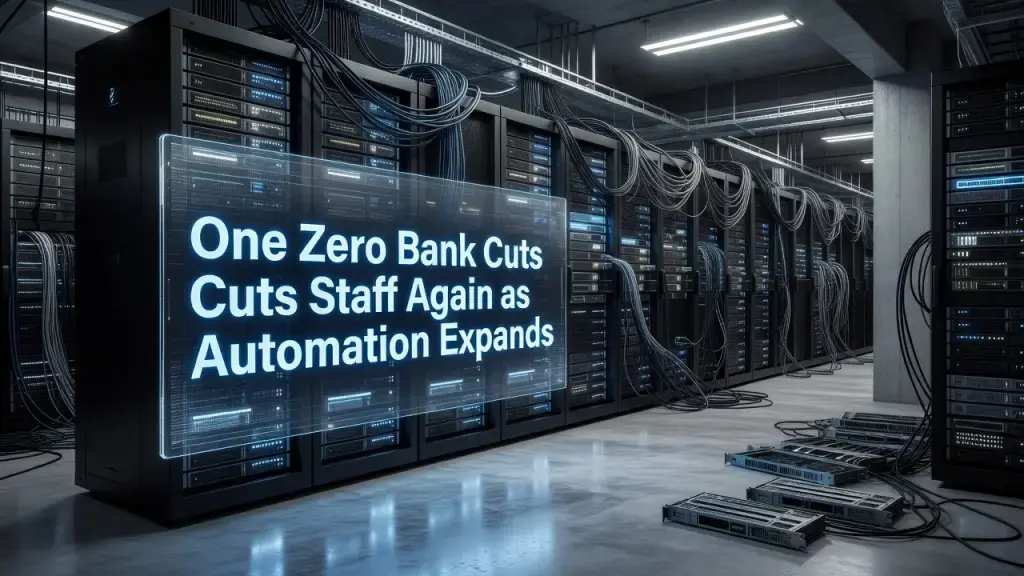One Zero Bank Cuts Staff Again as Automation Expands